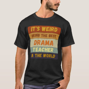From Student To Best Drama Teacher World Vintage T-Shirt