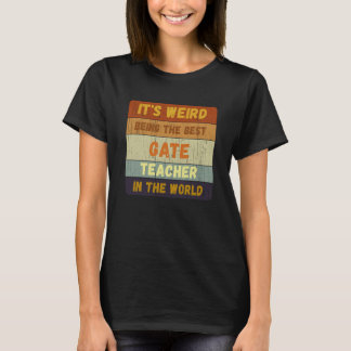 From Student To Best GATE Teacher World Vintage T-Shirt
