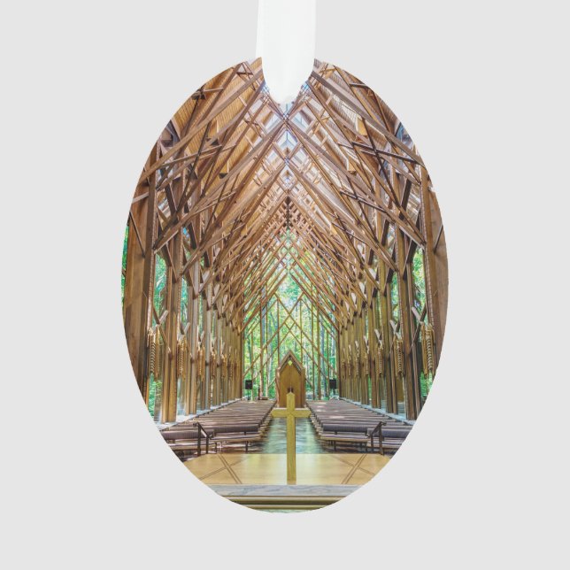 From The Altar Oval Ornament (Back)