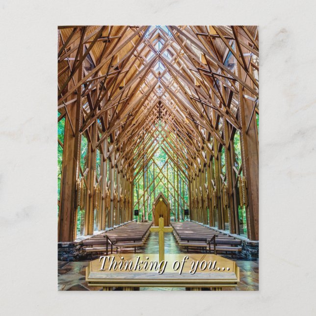 From The Altar Thinking Of You Postcard (Front)