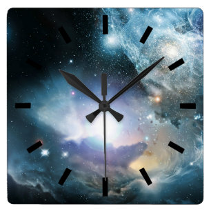 From the ashes of the first stars square wall clock