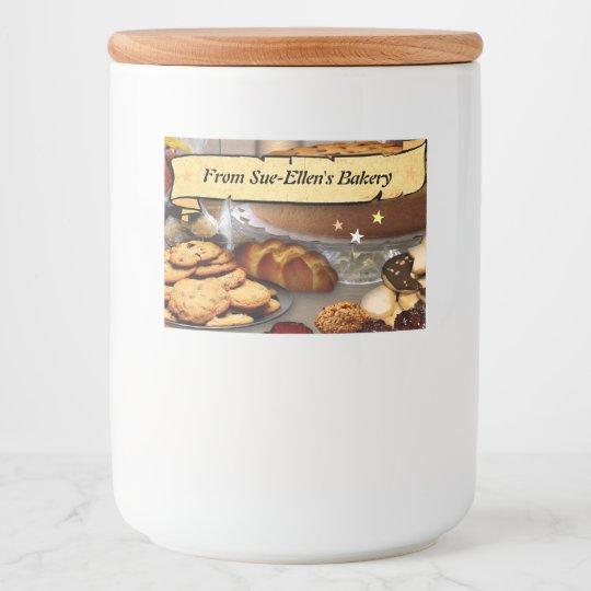 From the Bakery of... (customisable) Food Label