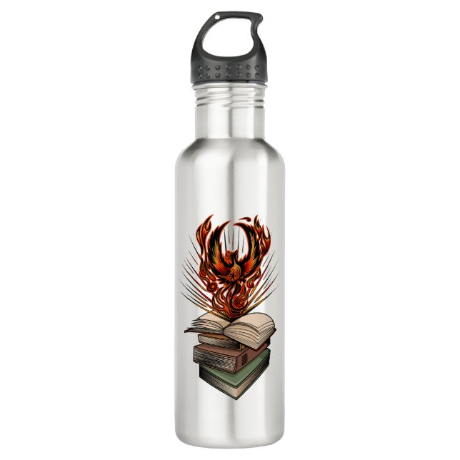 From The Books 710 Ml Water Bottle (Front)