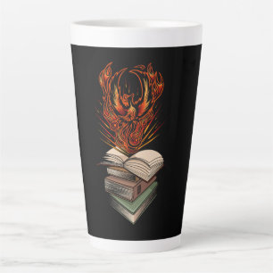 From The Books Car Magnet Latte Mug