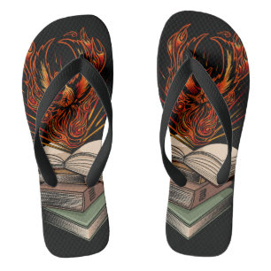 From The Books Flip Flops
