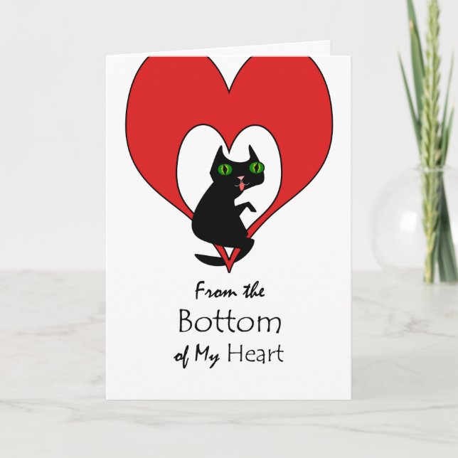 From the Bottom of My Heart, Thank You Card (Front)