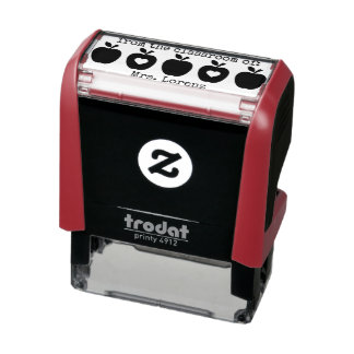 FROM THE CLASSROOM OF- personalised teacher stamp