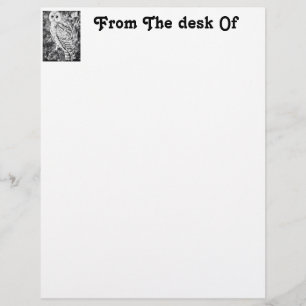 From The Desk Of Custom Letterhead