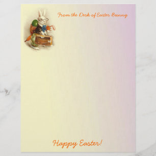 From the Desk of Easter Bunny Letterhead
