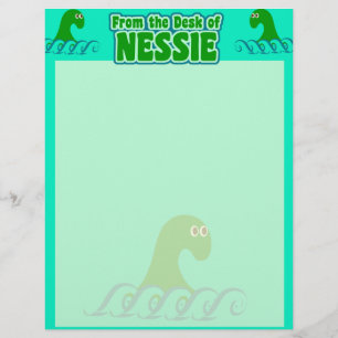 From the desk of Nessie!