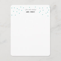 From the Desk of Note Cards for Teachers