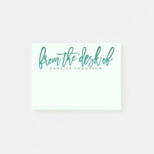 From The Desk Of Personalised Post-it Notes