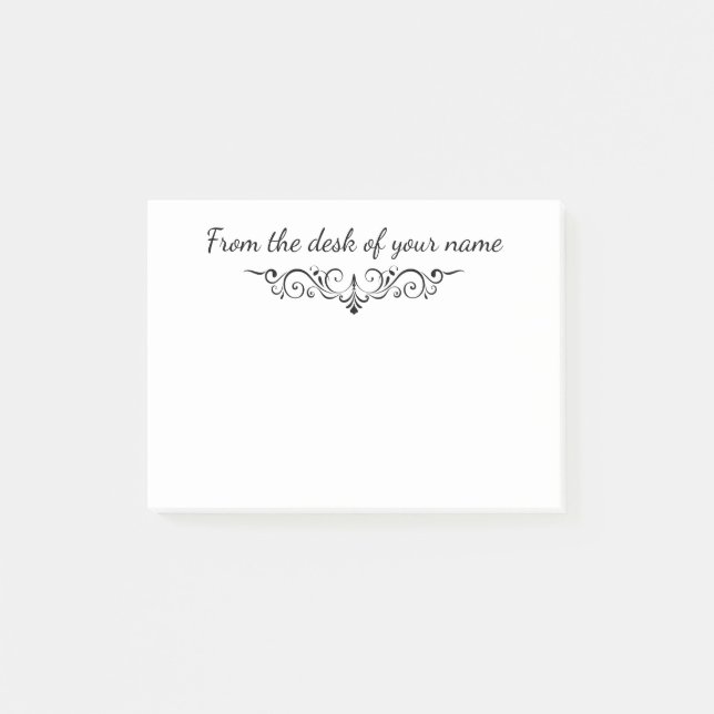 From The Desk Of Post-it Notes (Front)