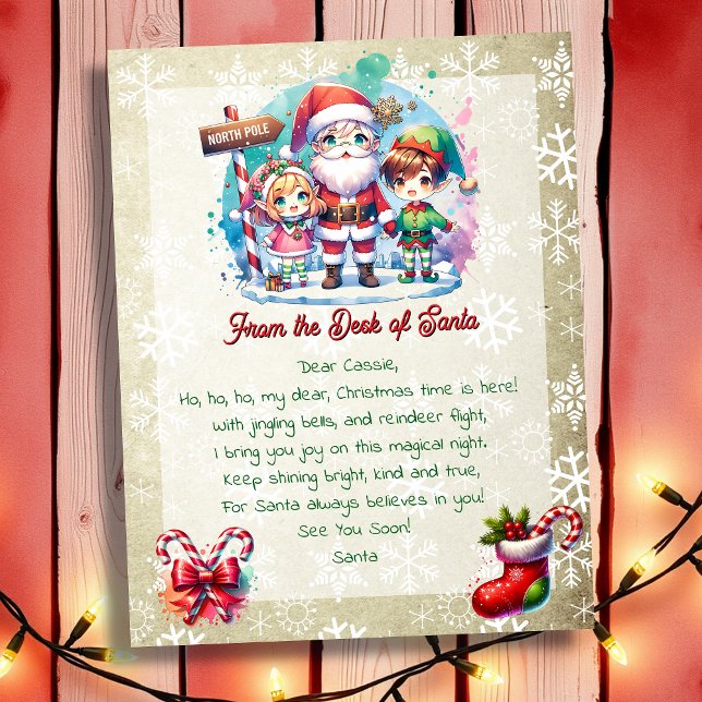 From the Desk of Santa for Kids | Anime Cartoon (Creator Uploaded)