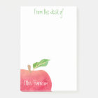 From the Desk of Teacher Red Apple Personalised