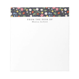 From the desk of wildstrawberry pattern Tearaway Notepad