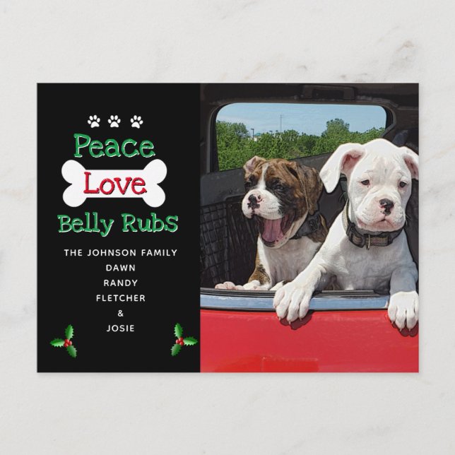 From the Dog Christmas Cards (Front)