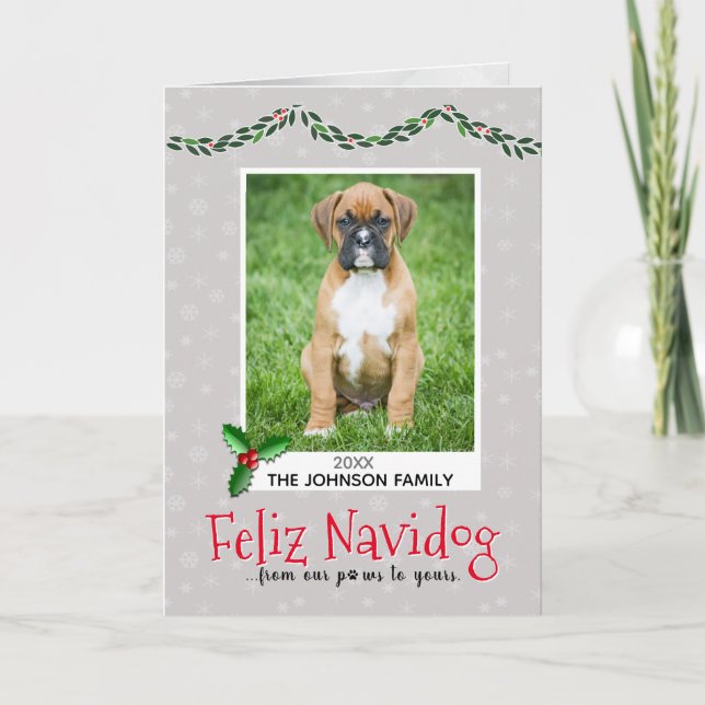 From the Dog Christmas Cards - Pet Christmas Card (Front)