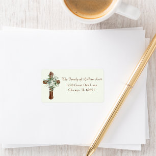 From the Family Elegant Funeral Bereavement  Label