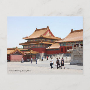 From the forbidden city - postcard