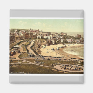 From the gardens, Broadstairs, England vintage Pho Magnet