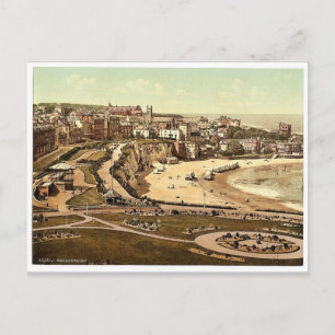 From the gardens, Broadstairs, England vintage Pho Postcard