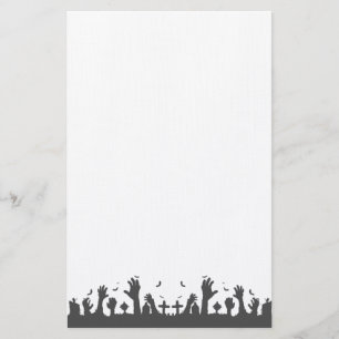 From the Grave Halloween Stationery
