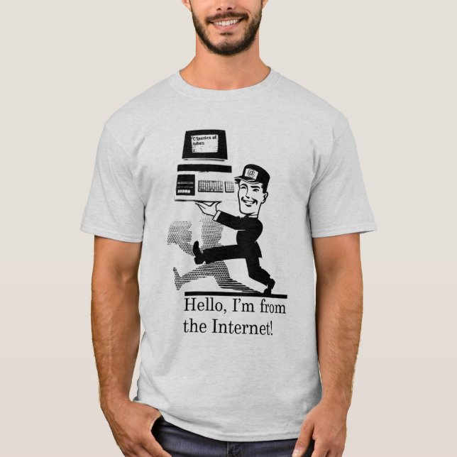 From the Internet (grey) T-Shirt (Front)