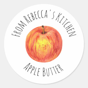 From The Kitchen Of Apple Butter Classic Round   Sticker