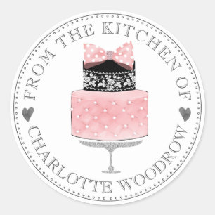 From The Kitchen Of Cake Classic Round Sticker