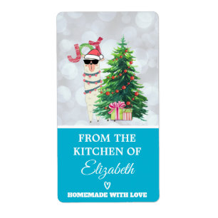 From the Kitchen of Christmas Llama