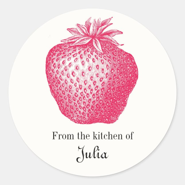 From the Kitchen of Culinary Labels (Front)