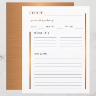 From the kitchen of elegant gold blank recipe