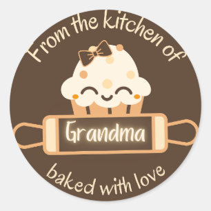 "From the kitchen of Gramma" Sticker