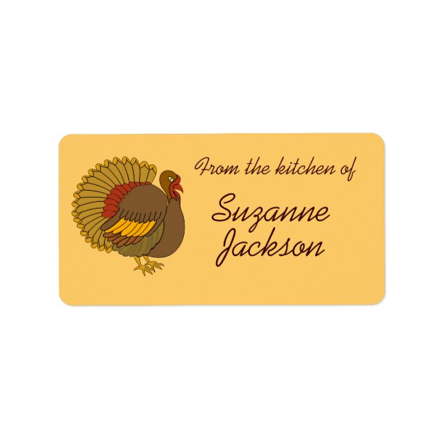 From The Kitchen of Label - Turkey (Front)