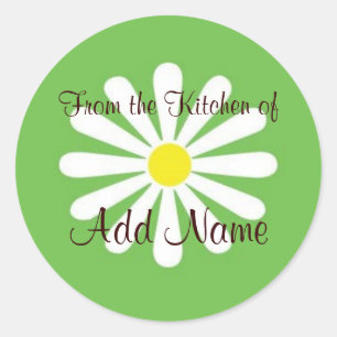 From the Kitchen of Lable Classic Round Sticker