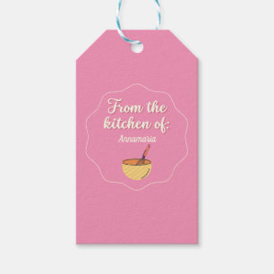 From The Kitchen Of / Pink Gift Tags