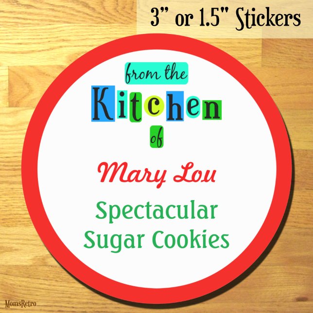 From the Kitchen of Red Green Baking Stickers (From the Kitchen of Red Green Baking Stickers)