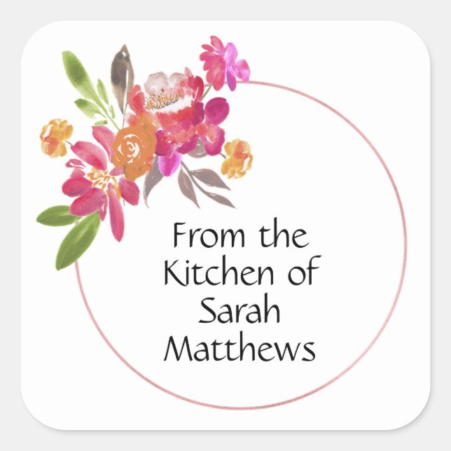 From the kitchen of stickers (Front)