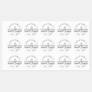 “From The Kitchen of” Vintage Cookbook Drawing