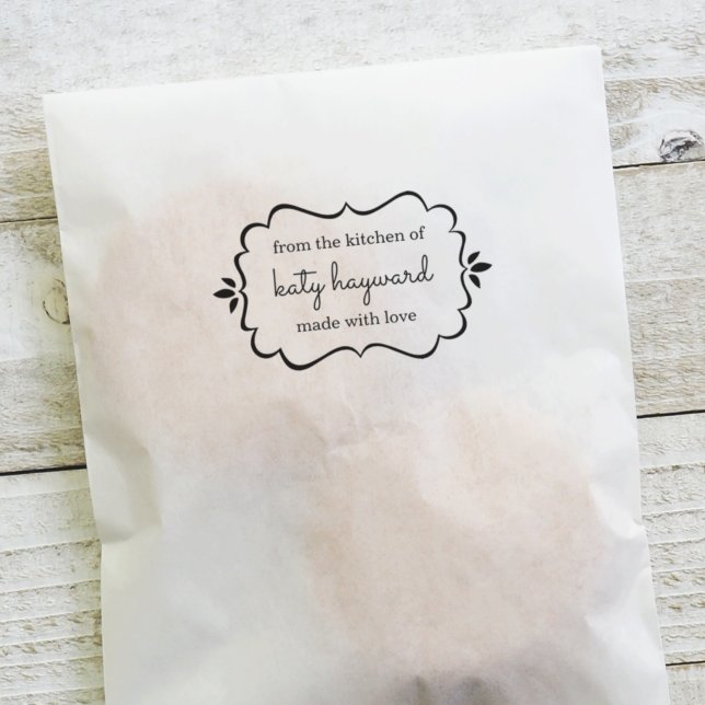 From the Kitchen | Personalised Baking and Cooking Self-inking Stamp (Creator Uploaded)