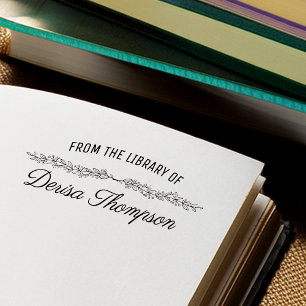 From the Librarians of Personalised Rubber Stamp