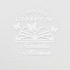 From The Library of Custom Name Personalised Book