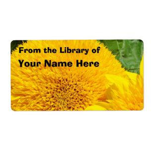 From the Library of "Custom Name" Sunflowers
