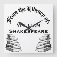 From the Library of Custom Wall Clock