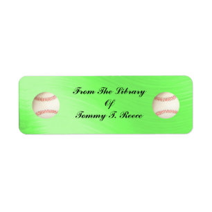 FROM THE LIBRARY OF- RETURN ADDRESS LABELS