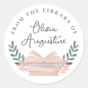 From the Library of / This Book Belongs to Sticker