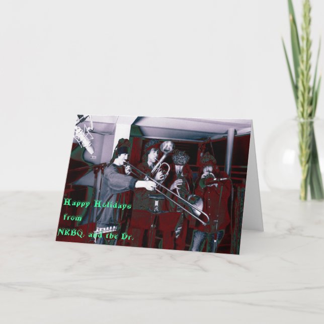 From the "Q" 2 U Holiday Card (Front)