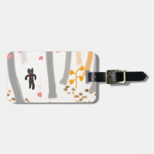 From the series "Homage to Hishida Harususa", "Fal Luggage Tag