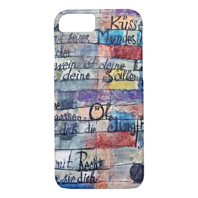 From the Song of Songs, Klee Case-Mate iPhone Case (Back)